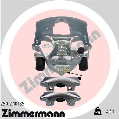 Otto Zimmermann 250210135 Brake caliper 250210135: Buy near me in Poland at 2407.PL - Good price!