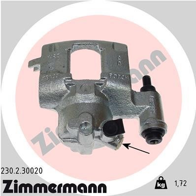 Otto Zimmermann 230230020 Brake caliper 230230020: Buy near me at 2407.PL in Poland at an Affordable price!