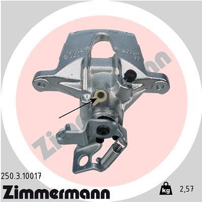 Otto Zimmermann 250310017 Суппорт тормозной 250310017: Отличная цена - Купить в Польше на 2407.PL!