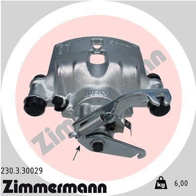 Otto Zimmermann 230330029 Суппорт тормозной 230330029: Отличная цена - Купить в Польше на 2407.PL!