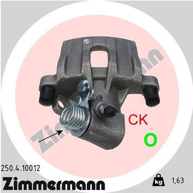 Otto Zimmermann 250410012 Brake caliper 250410012: Buy near me in Poland at 2407.PL - Good price!