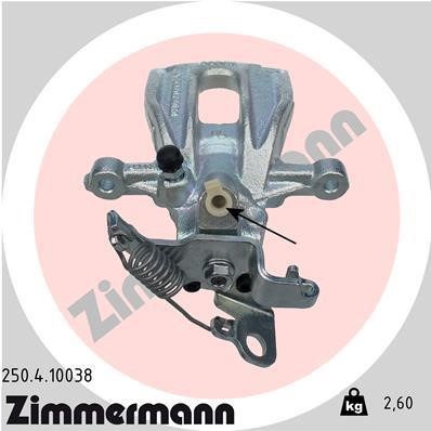 Otto Zimmermann 250410038 Brake caliper 250410038: Buy near me in Poland at 2407.PL - Good price!