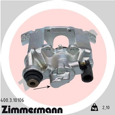 Otto Zimmermann 400310106 Brake caliper 400310106: Buy near me in Poland at 2407.PL - Good price!