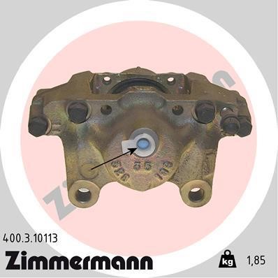 Otto Zimmermann 400310113 Brake caliper 400310113: Buy near me in Poland at 2407.PL - Good price!
