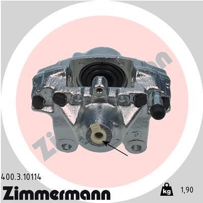 Otto Zimmermann 400310114 Суппорт тормозной 400310114: Отличная цена - Купить в Польше на 2407.PL!