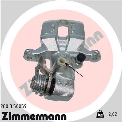 Otto Zimmermann 280350059 Brake caliper 280350059: Buy near me in Poland at 2407.PL - Good price!
