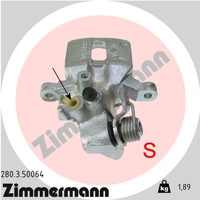 Otto Zimmermann 280350064 Brake caliper 280350064: Buy near me in Poland at 2407.PL - Good price!