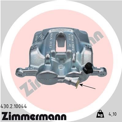 Otto Zimmermann 430210044 Суппорт тормозной 430210044: Отличная цена - Купить в Польше на 2407.PL!