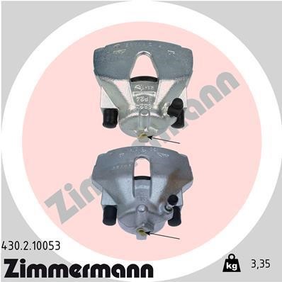 Otto Zimmermann 430210053 Суппорт тормозной 430210053: Отличная цена - Купить в Польше на 2407.PL!