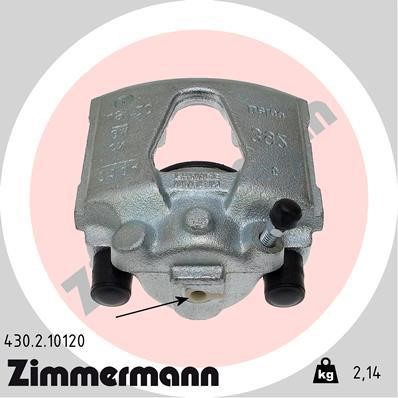 Otto Zimmermann 430210120 Brake caliper 430210120: Buy near me in Poland at 2407.PL - Good price!