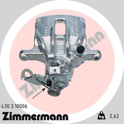 Otto Zimmermann 430310006 Brake caliper 430310006: Buy near me in Poland at 2407.PL - Good price!