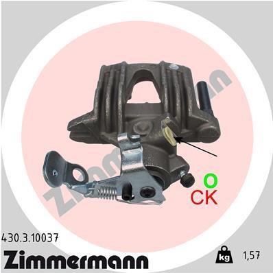 Otto Zimmermann 430310037 Bremssattel 430310037: Kaufen Sie zu einem guten Preis in Polen bei 2407.PL!