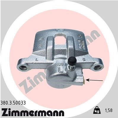 Otto Zimmermann 380350033 Brake caliper 380350033: Buy near me in Poland at 2407.PL - Good price!