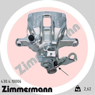 Otto Zimmermann 430410006 Brake caliper 430410006: Buy near me in Poland at 2407.PL - Good price!
