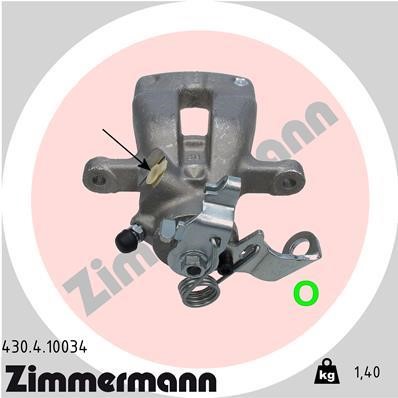 Otto Zimmermann 430410034 Brake caliper 430410034: Buy near me in Poland at 2407.PL - Good price!