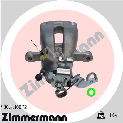 Otto Zimmermann 430410072 Суппорт тормозной 430410072: Отличная цена - Купить в Польше на 2407.PL!