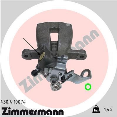 Otto Zimmermann 430410074 Zacisk hamulcowy 430410074: Dobra cena w Polsce na 2407.PL - Kup Teraz!