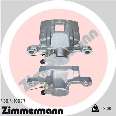 Otto Zimmermann 430410077 Brake caliper 430410077: Buy near me in Poland at 2407.PL - Good price!
