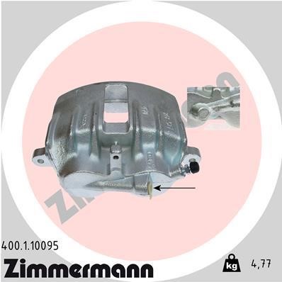 Otto Zimmermann 400110095 Brake caliper 400110095: Buy near me in Poland at 2407.PL - Good price!