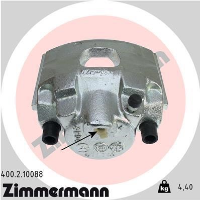 Otto Zimmermann 400210088 Суппорт тормозной 400210088: Отличная цена - Купить в Польше на 2407.PL!