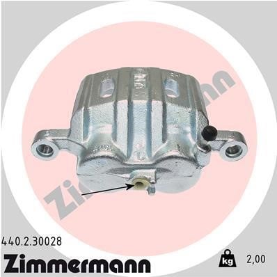 Otto Zimmermann 440230028 Brake caliper 440230028: Buy near me in Poland at 2407.PL - Good price!