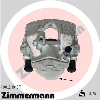 Otto Zimmermann 400210107 Суппорт тормозной 400210107: Отличная цена - Купить в Польше на 2407.PL!