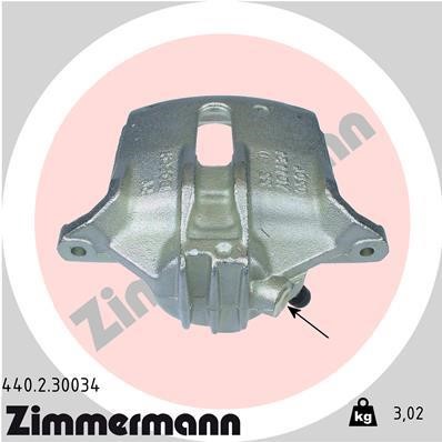 Otto Zimmermann 440230034 Brake caliper 440230034: Buy near me in Poland at 2407.PL - Good price!