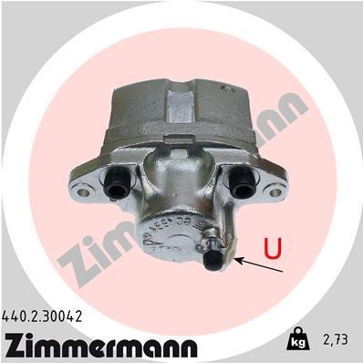 Otto Zimmermann 440230042 Суппорт тормозной 440230042: Отличная цена - Купить в Польше на 2407.PL!