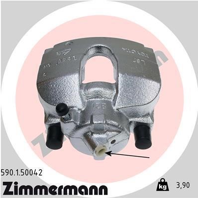 Otto Zimmermann 590150042 Суппорт тормозной 590150042: Отличная цена - Купить в Польше на 2407.PL!