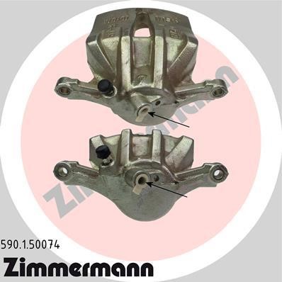 Otto Zimmermann 590150074 Brake caliper 590150074: Buy near me in Poland at 2407.PL - Good price!