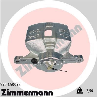 Otto Zimmermann 590150075 Суппорт тормозной 590150075: Отличная цена - Купить в Польше на 2407.PL!
