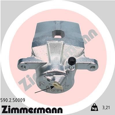 Otto Zimmermann 590250009 Brake caliper 590250009: Buy near me in Poland at 2407.PL - Good price!