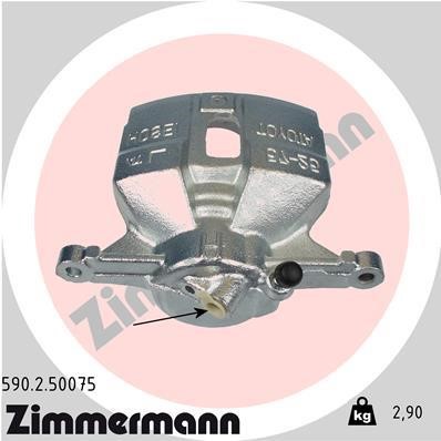 Otto Zimmermann 590250075 Brake caliper 590250075: Buy near me in Poland at 2407.PL - Good price!