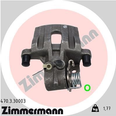 Otto Zimmermann 470330003 Brake caliper 470330003: Buy near me in Poland at 2407.PL - Good price!