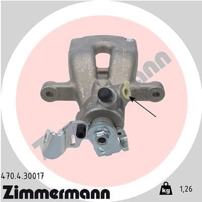 Otto Zimmermann 470430017 Brake caliper 470430017: Buy near me in Poland at 2407.PL - Good price!