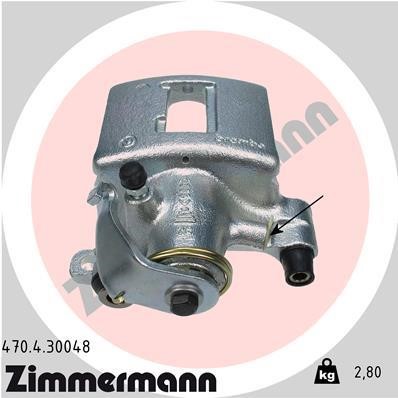 Otto Zimmermann 470430048 Brake caliper 470430048: Buy near me at 2407.PL in Poland at an Affordable price!