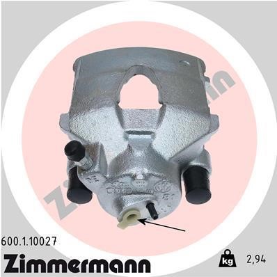 Otto Zimmermann 600110027 Brake caliper 600110027: Buy near me in Poland at 2407.PL - Good price!