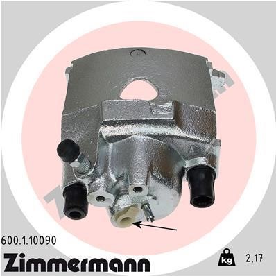 Otto Zimmermann 600110090 Суппорт тормозной 600110090: Отличная цена - Купить в Польше на 2407.PL!