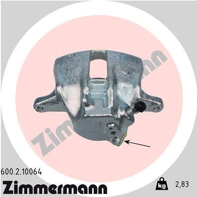 Otto Zimmermann 600210064 Суппорт тормозной 600210064: Отличная цена - Купить в Польше на 2407.PL!