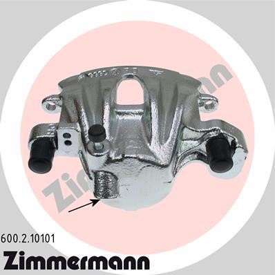 Otto Zimmermann 600210101 Brake caliper 600210101: Buy near me in Poland at 2407.PL - Good price!