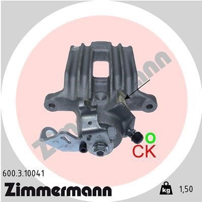 Otto Zimmermann 600310041 Brake caliper 600310041: Buy near me in Poland at 2407.PL - Good price!