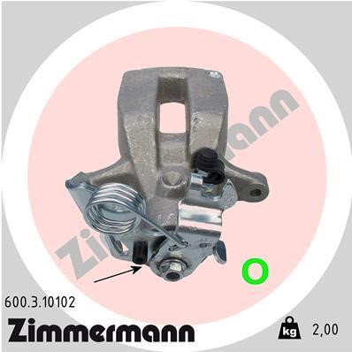 Otto Zimmermann 600310102 Bremssattel 600310102: Kaufen Sie zu einem guten Preis in Polen bei 2407.PL!