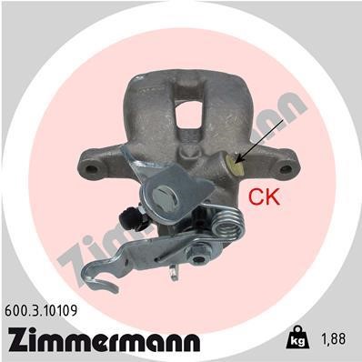 Otto Zimmermann 600310109 Zacisk hamulcowy 600310109: Dobra cena w Polsce na 2407.PL - Kup Teraz!