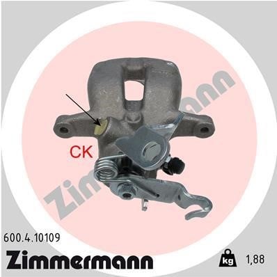Otto Zimmermann 600410109 Brake caliper 600410109: Buy near me in Poland at 2407.PL - Good price!