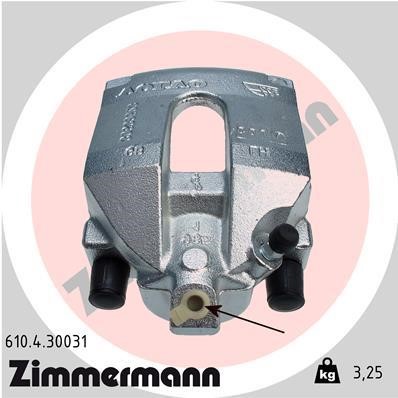 Otto Zimmermann 610430031 Brake caliper 610430031: Buy near me in Poland at 2407.PL - Good price!