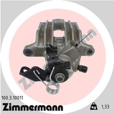 Otto Zimmermann 100310011 Суппорт тормозной 100310011: Отличная цена - Купить в Польше на 2407.PL!