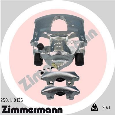 Otto Zimmermann 250110135 Brake caliper 250110135: Buy near me in Poland at 2407.PL - Good price!