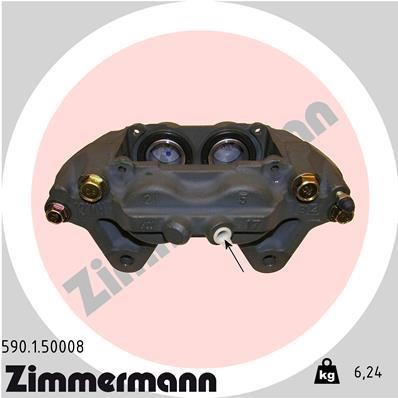 Otto Zimmermann 590150008 Brake caliper 590150008: Buy near me in Poland at 2407.PL - Good price!