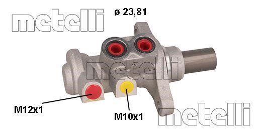 Metelli 05-0706 Brake Master Cylinder 050706: Buy near me in Poland at 2407.PL - Good price!