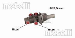 Metelli 05-0887 Brake Master Cylinder 050887: Buy near me in Poland at 2407.PL - Good price!